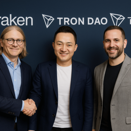 Kraken and Backed Announce Strategic Collaboration with TRON DAO to Broaden Access to Tokenized Equities